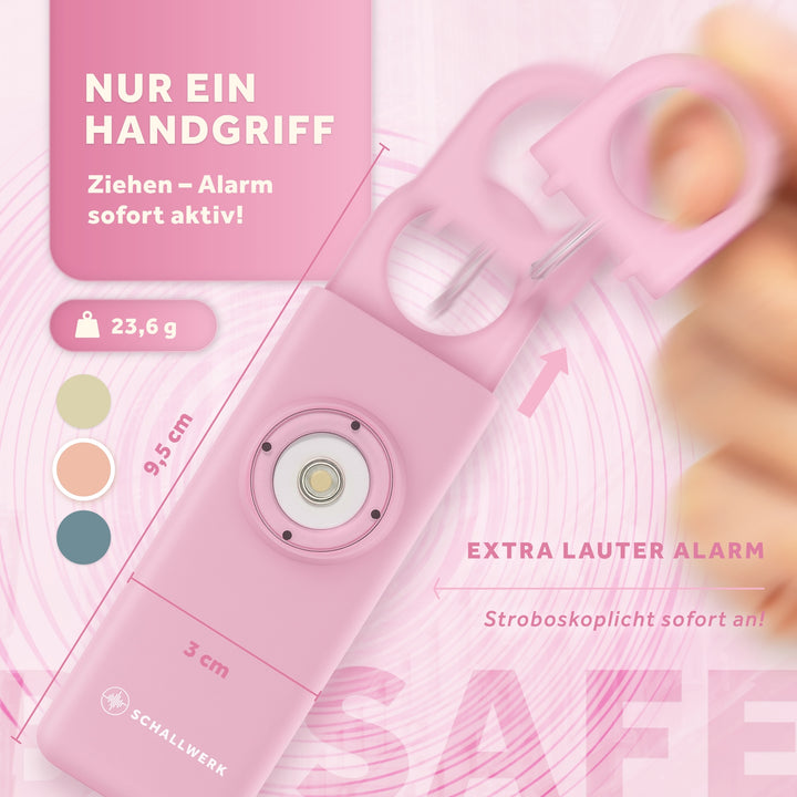 Safety+ | Personal Safety Alarm Keychain