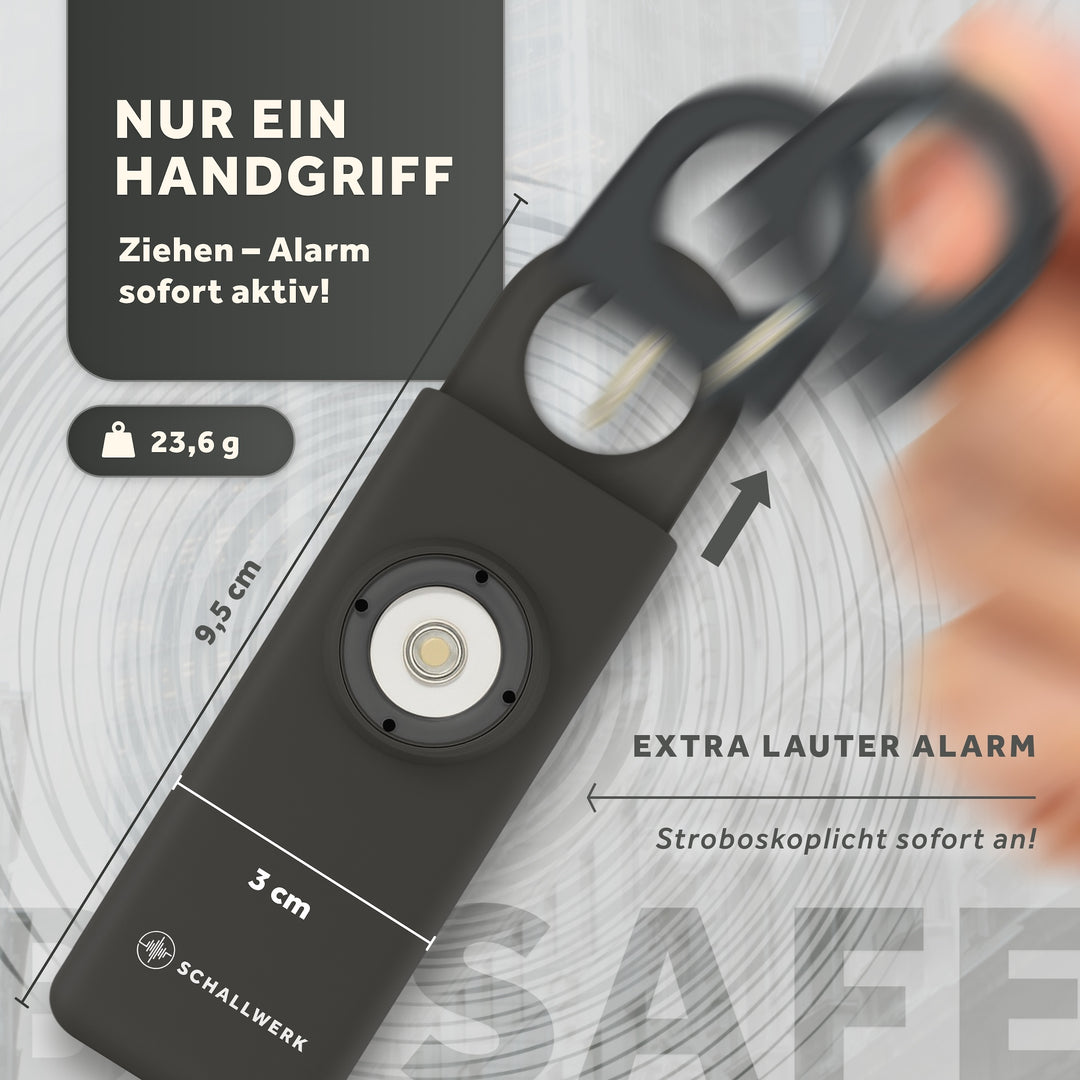 Safety+ | Personal Safety Alarm Keychain