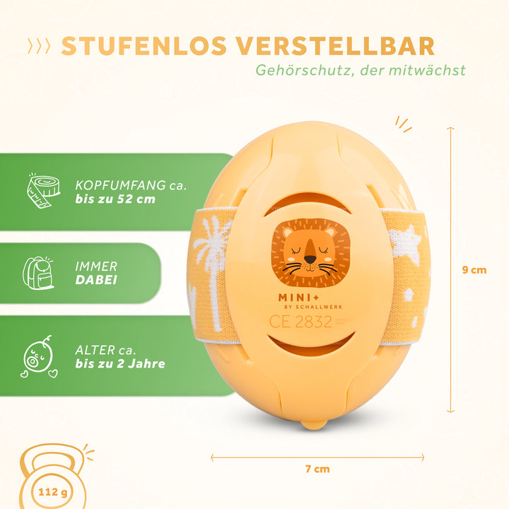 SCHALLWERK® Mini+ | Hearing protection for very small heads