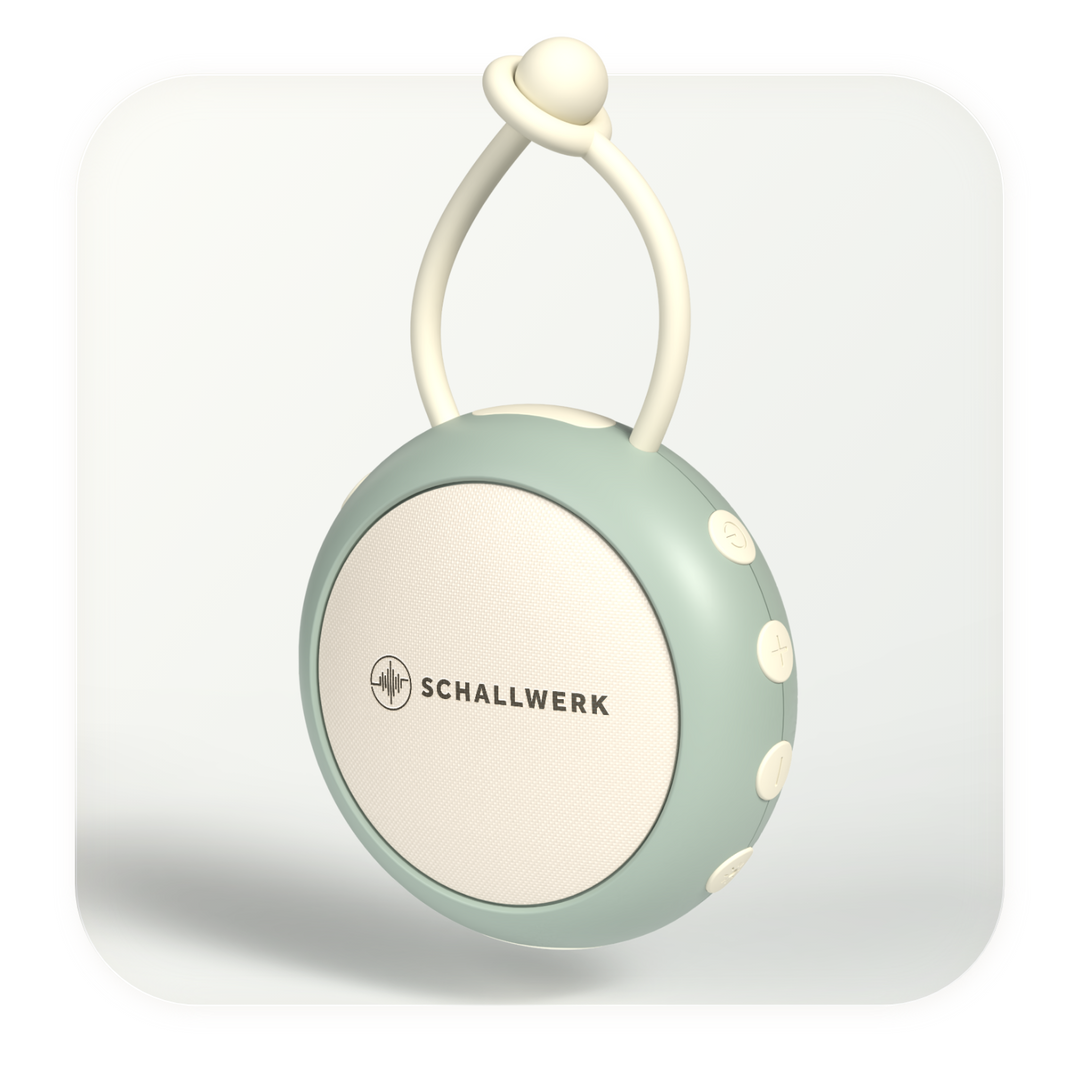 Calm+ go | White Noise Einschlafhilfe für Babys