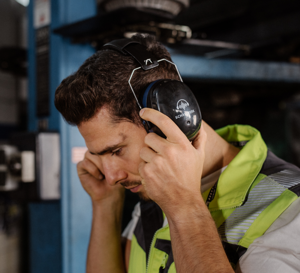 Schallwerk ® Work+ auriculares aislantes ruido – orejeras de tamaño  ajustable – amortigua el ruido y protege el oído – ideal en el trabajo –